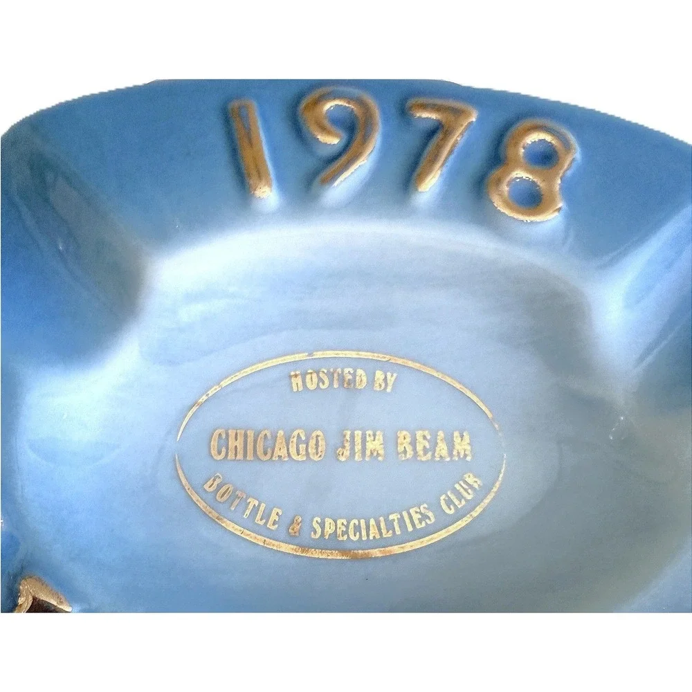 1978 Jim Beam 8th Convention Ashtray Chicago Regal China Vintage Collector Piece